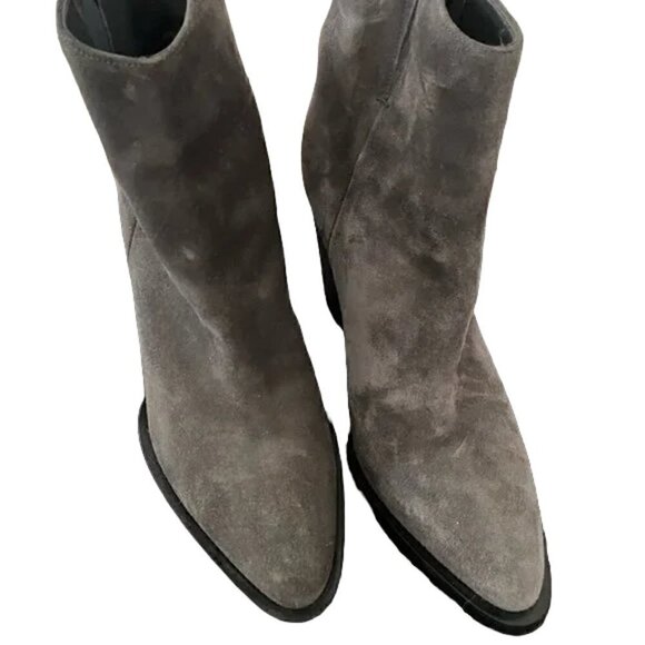 VINCE grey suede boots - Picture 2 of 5